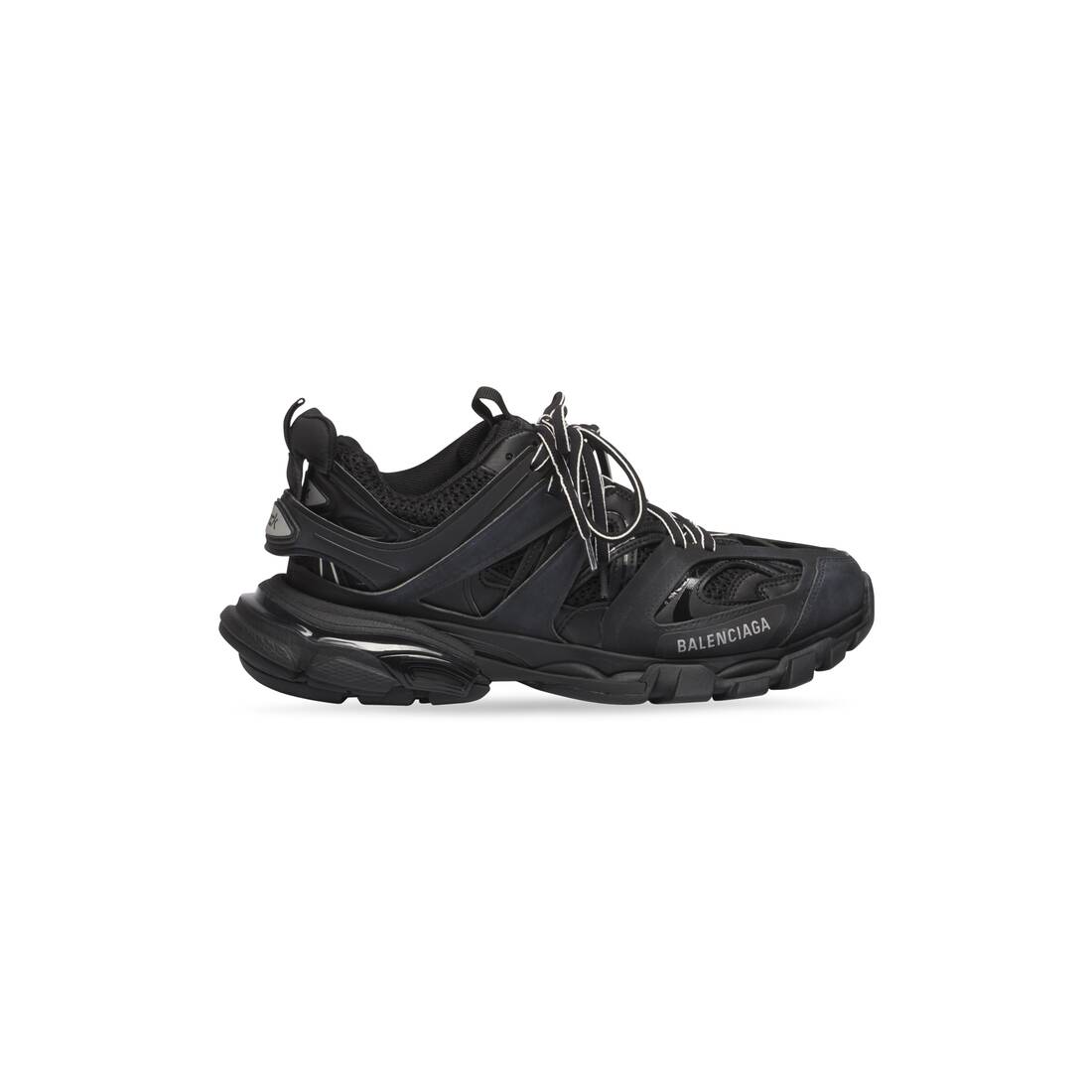 Women’s Track Sneaker in Black - Image 1